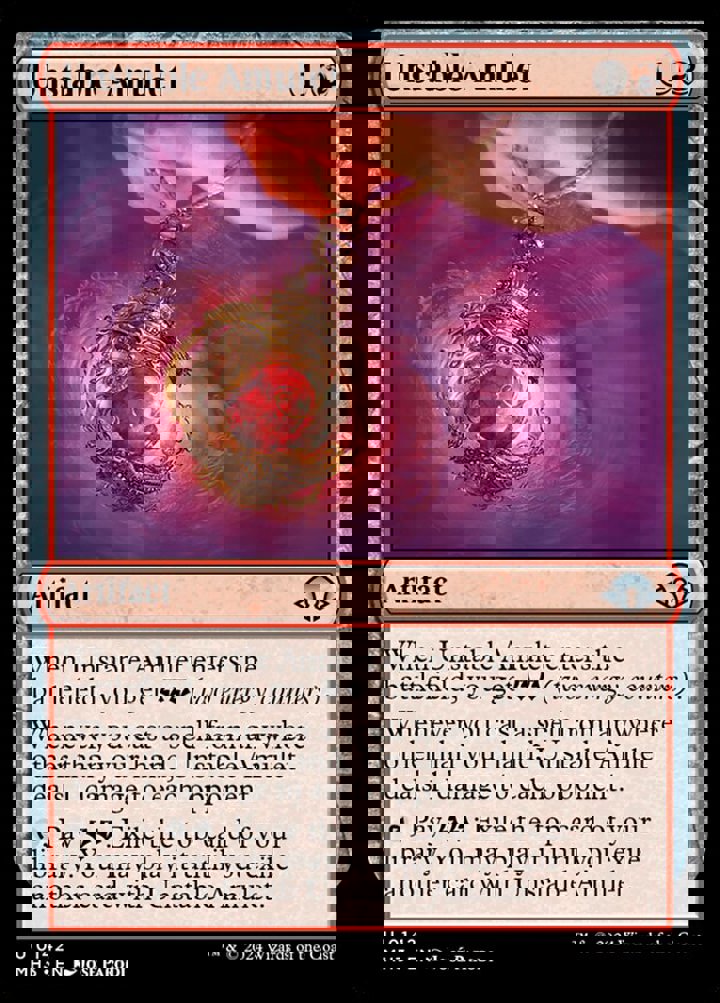 Unstable Amulet