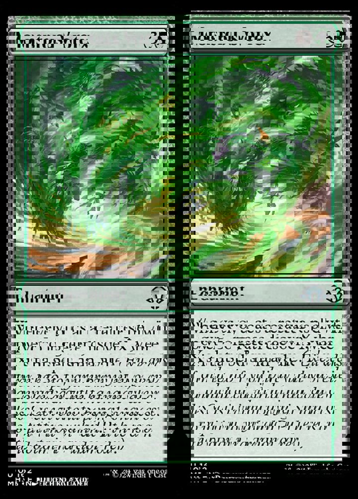 Monstrous Vortex