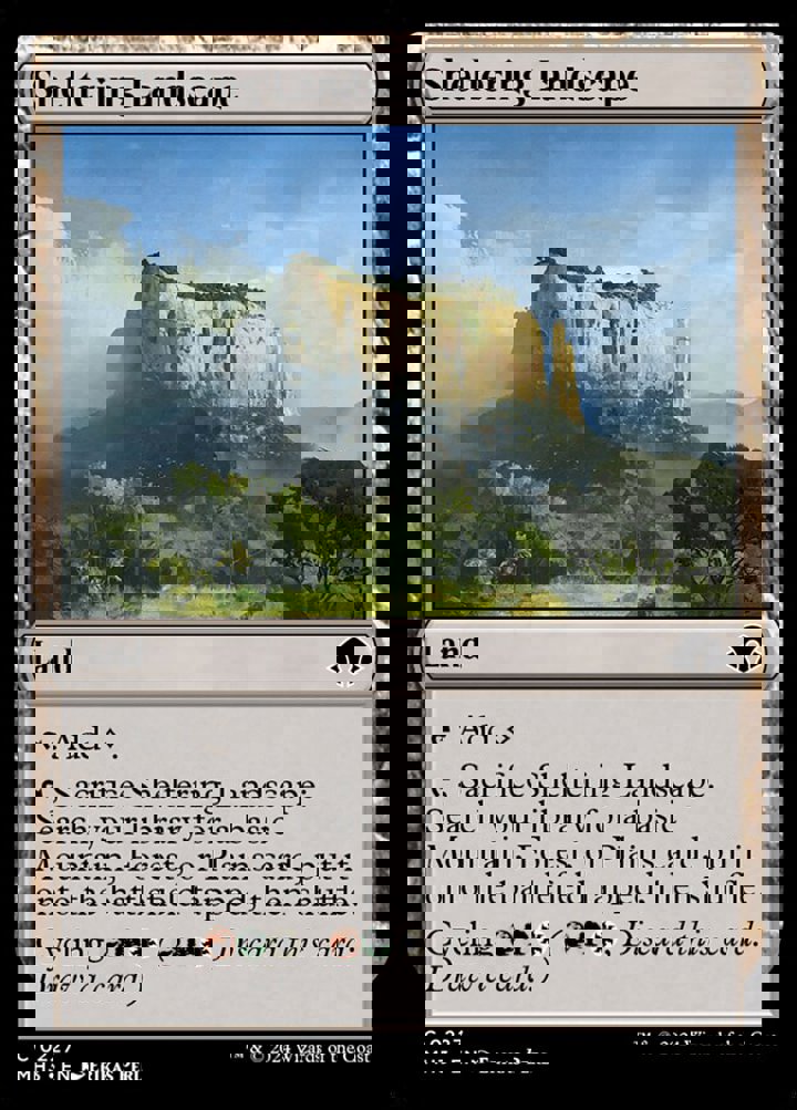 Sheltering Landscape