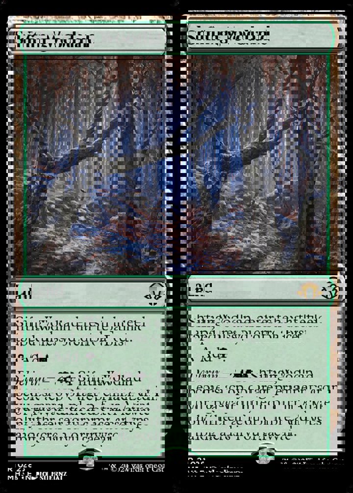 Shifting Woodland