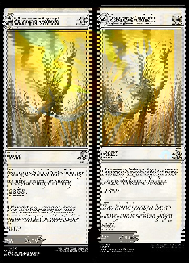Razorgrass Ambush // Razorgrass Field