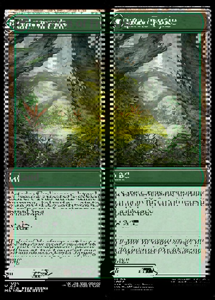 Disciple of Freyalise // Garden of Freyalise