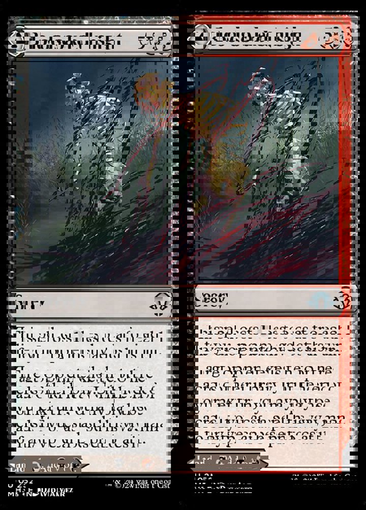 Bloodsoaked Insight // Sanguine Morass