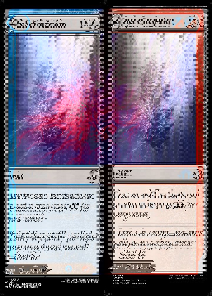 Rush of Inspiration // Crackling Falls Single: Magic: The Gathering Modern Horizons 3 Einzelkarte
