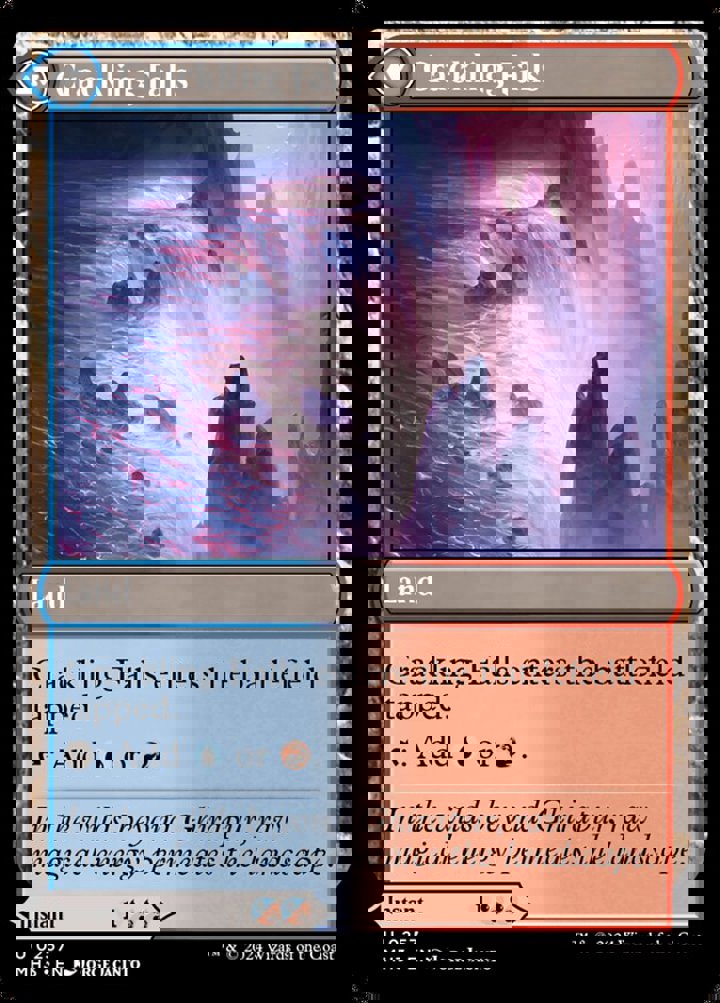 Rush of Inspiration // Crackling Falls Single: Magic: The Gathering Modern Horizons 3 Einzelkarte