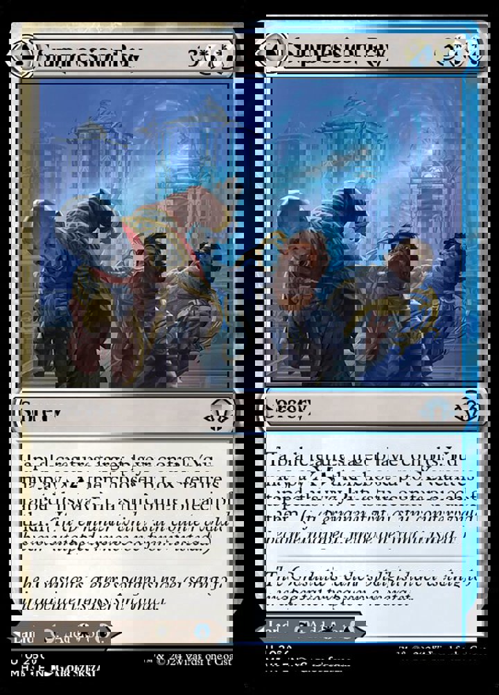 Suppression Ray // Orderly Plaza