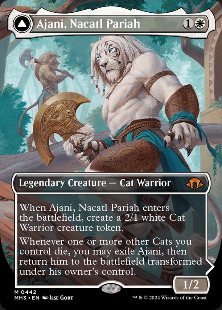 Ajani, Nacatl Pariah // Ajani, Nacatl Avenger (V.1)
