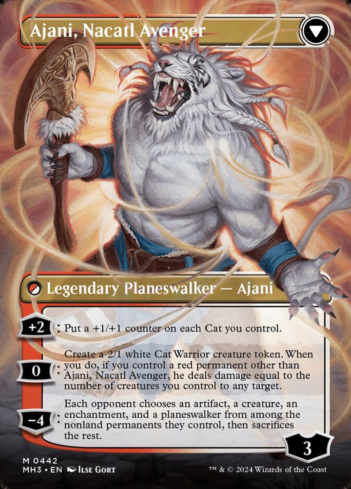 Ajani, Nacatl Pariah // Ajani, Nacatl Avenger (V.1)