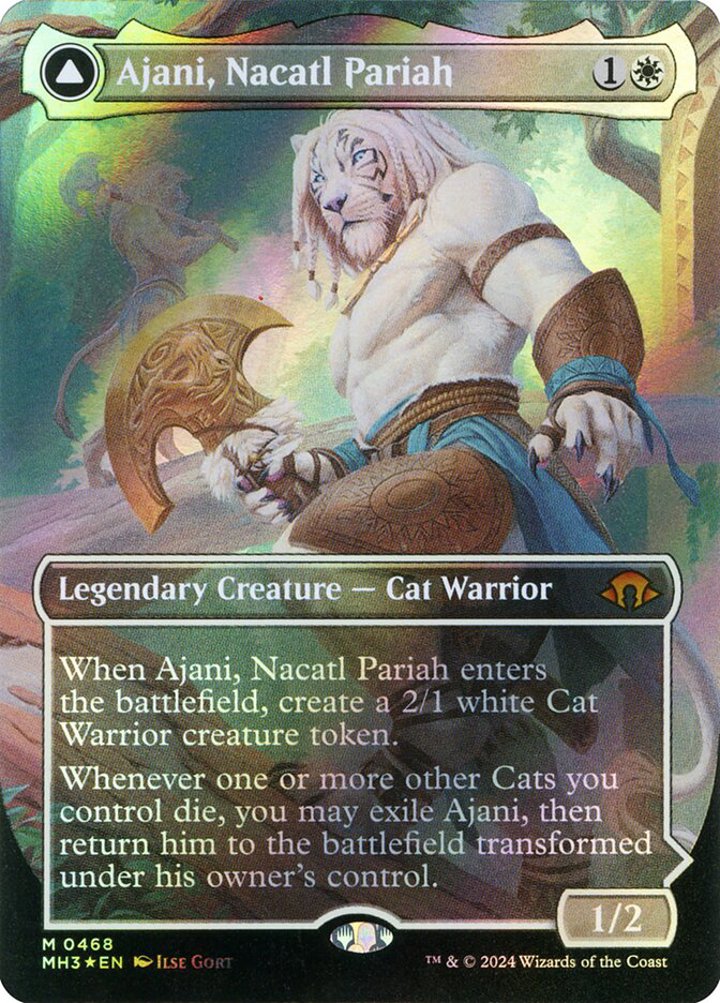 Ajani, Nacatl Pariah // Ajani, Nacatl Avenger (V.2)