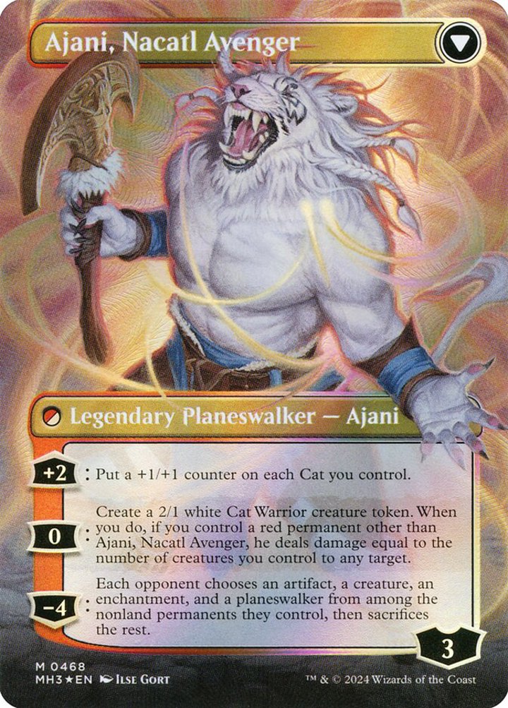 Ajani, Nacatl Pariah // Ajani, Nacatl Avenger (V.2)