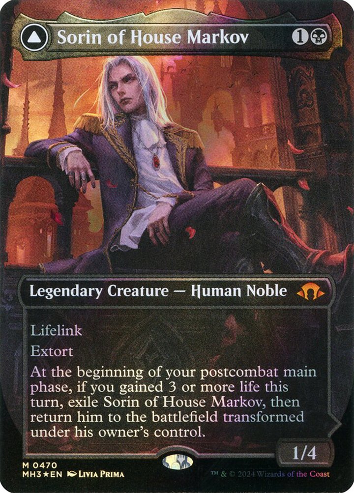 Sorin of House Markov // Sorin, Ravenous Neonate (V.2)