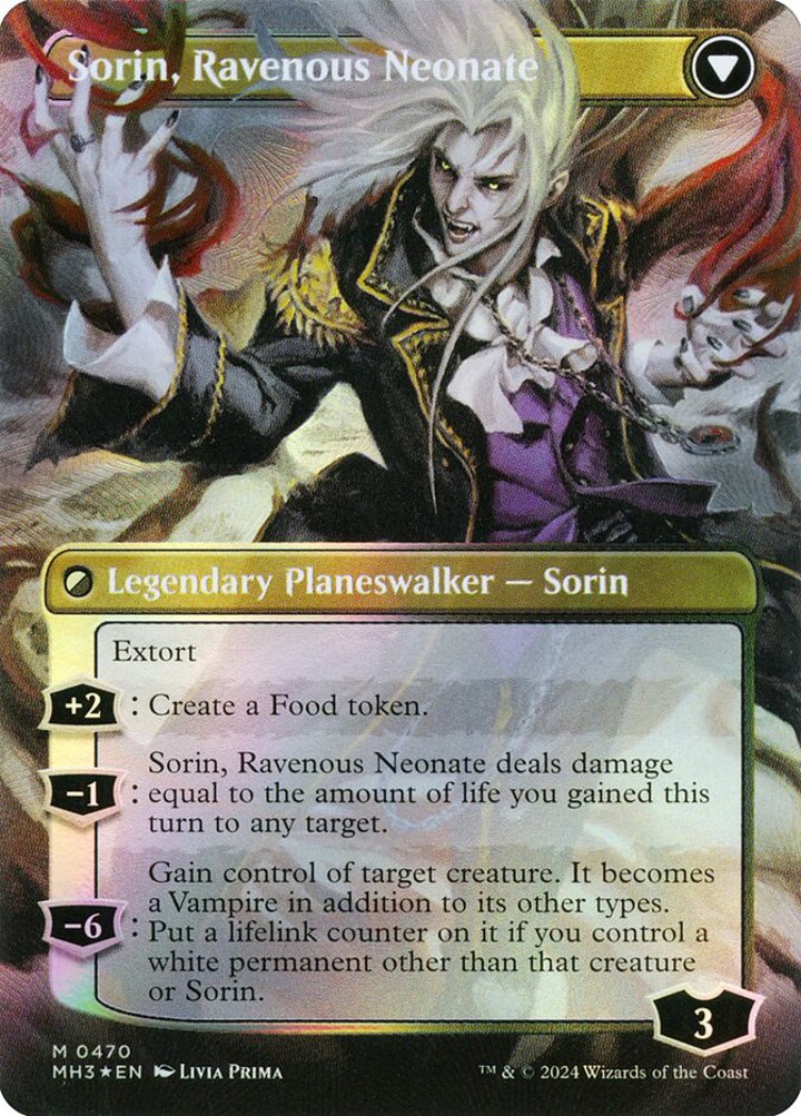 Sorin of House Markov // Sorin, Ravenous Neonate (V.2)