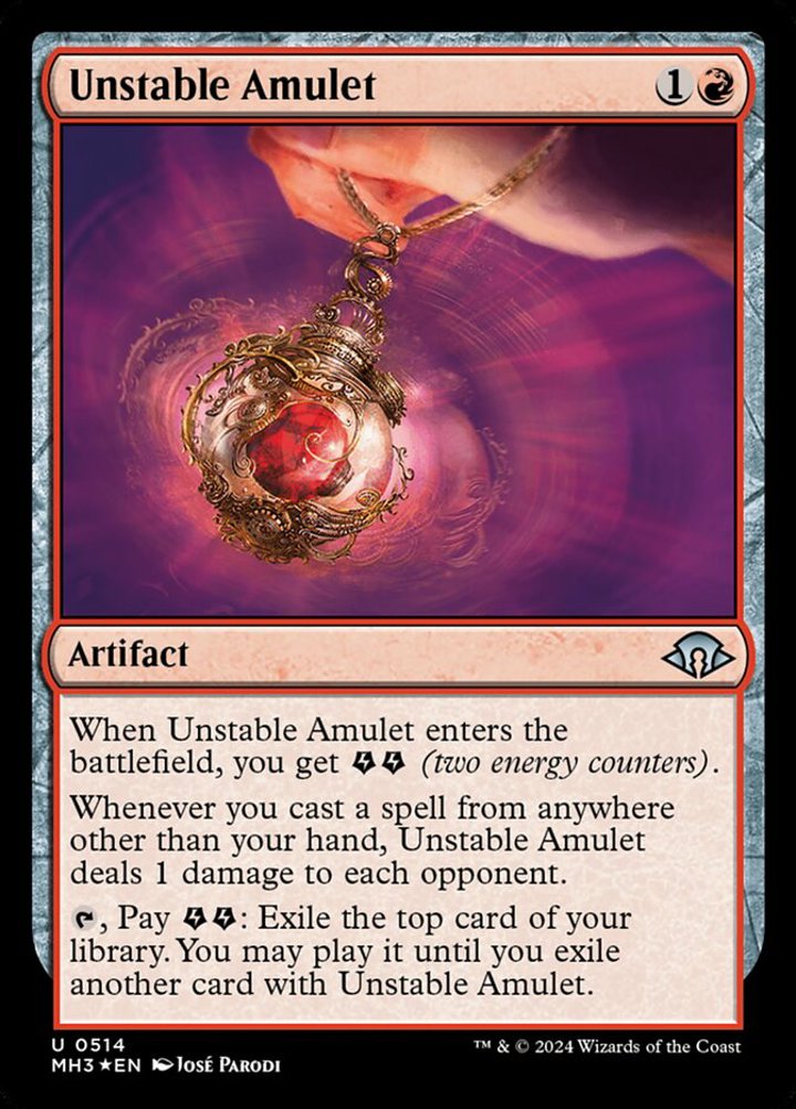 Unstable Amulet (V.2)