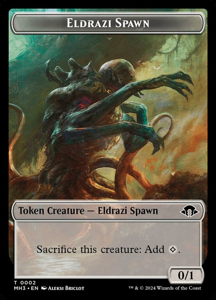 Eldrazi Spawn Token (C 0/1) // Eldrazi Scion Token (C 1/1) (V.1)