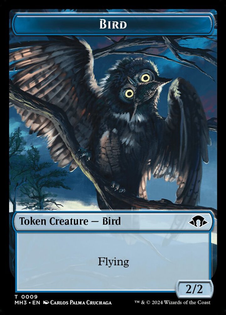 Bird Token (Blue 2/2)