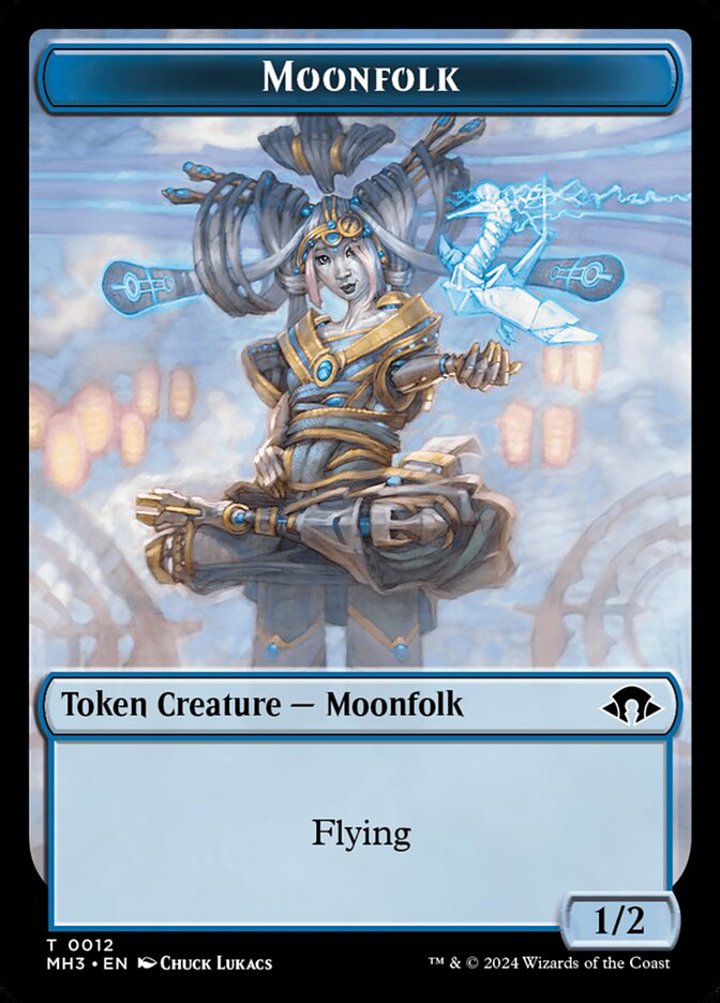 Moonfolk Token (Blue 1/2)