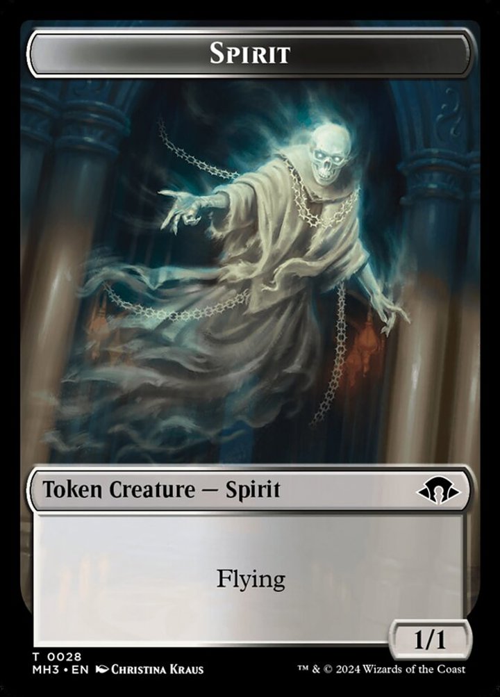 Spirit Token (White and Black 1/1)