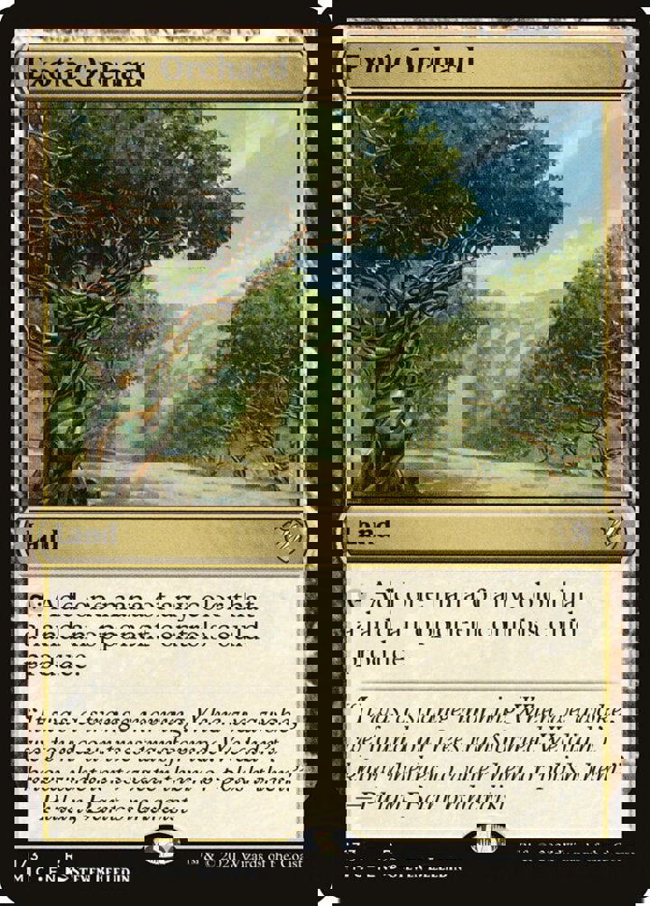 Exotic Orchard