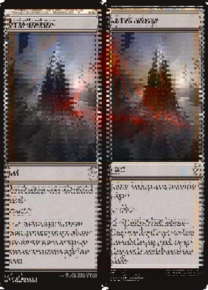 Myriad Landscape Single: Magic: The Gathering Commander: Innistrad: Midnight Hunt Einzelkarte