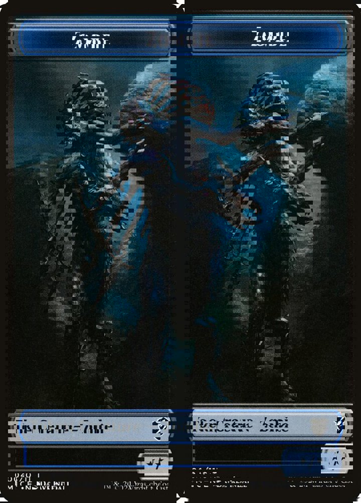 Zombie Token (B 2/2 Decayed) // Zombie Token (U */*)