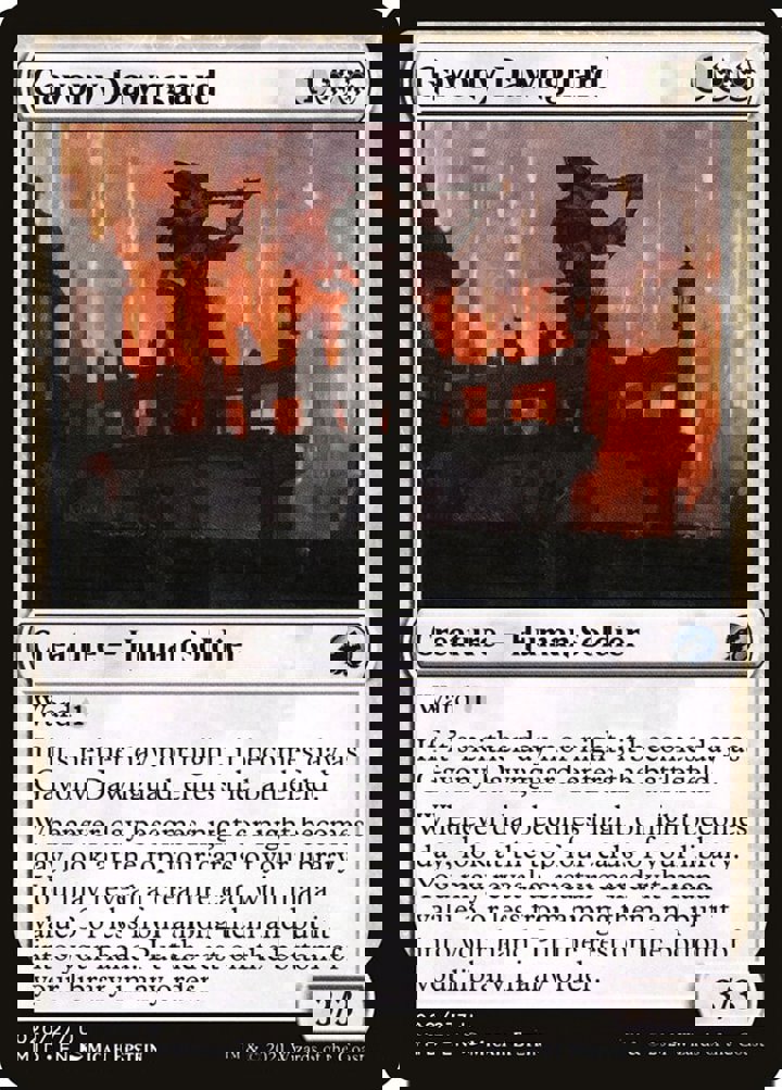 Gavony Dawnguard Single: Magic: The Gathering Innistrad: Midnight Hunt Einzelkarte
