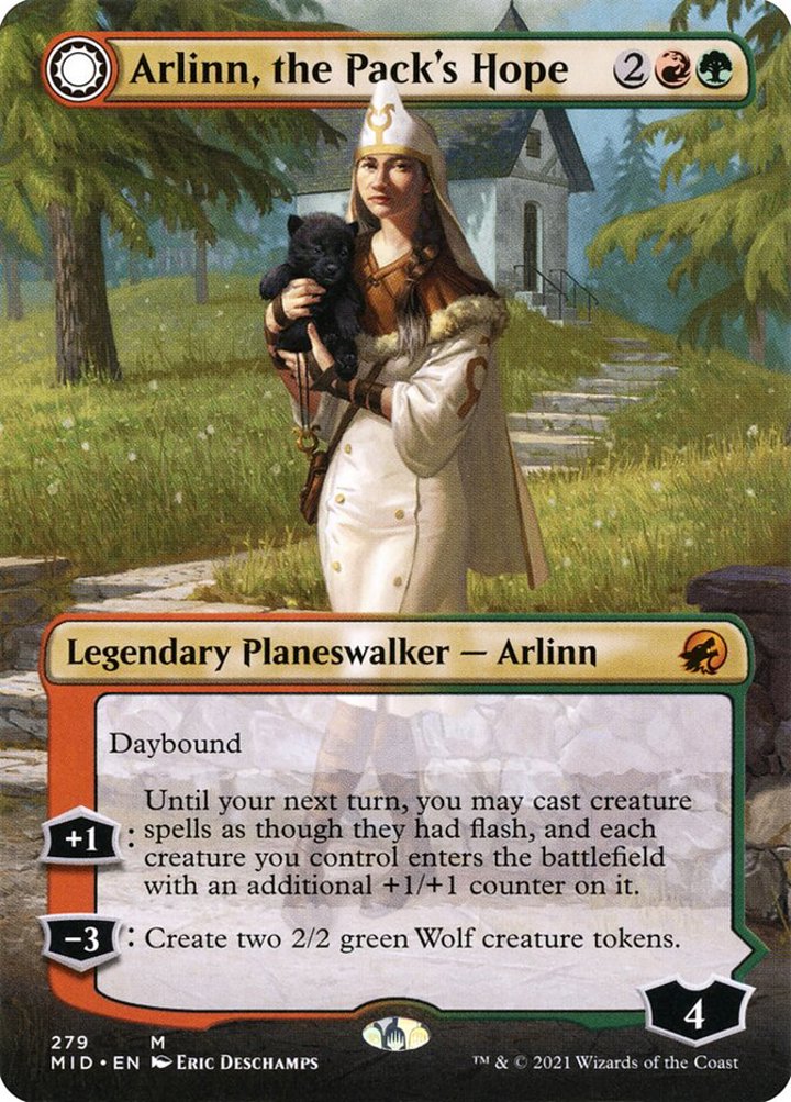 Arlinn, the Pack's Hope // Arlinn, the Moon's Fury (V.1)