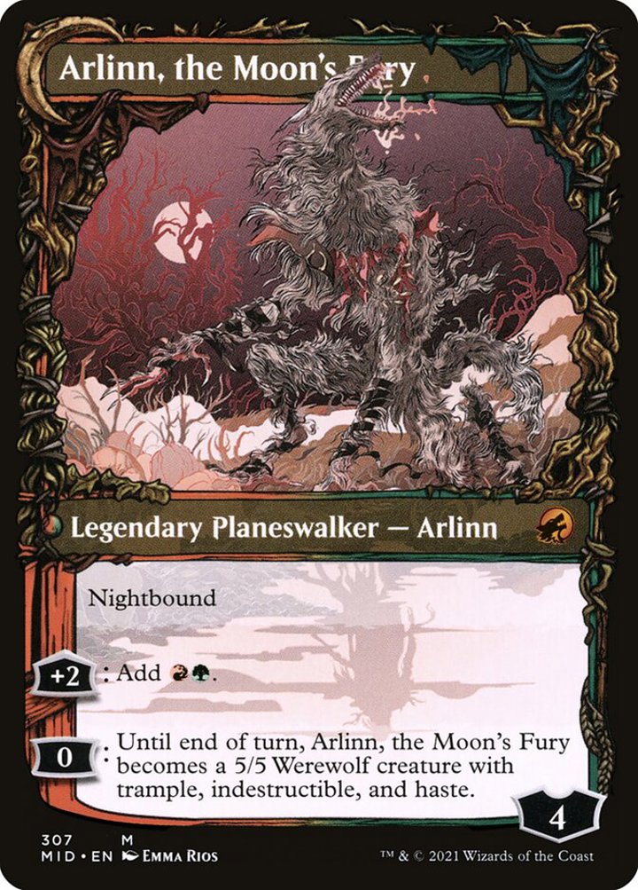 Arlinn, the Pack's Hope // Arlinn, the Moon's Fury (V.2)