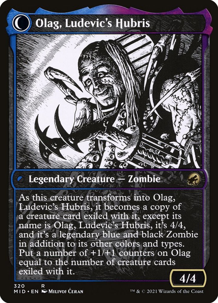 Ludevic, Necrogenius // Olag, Ludevic's Hubris