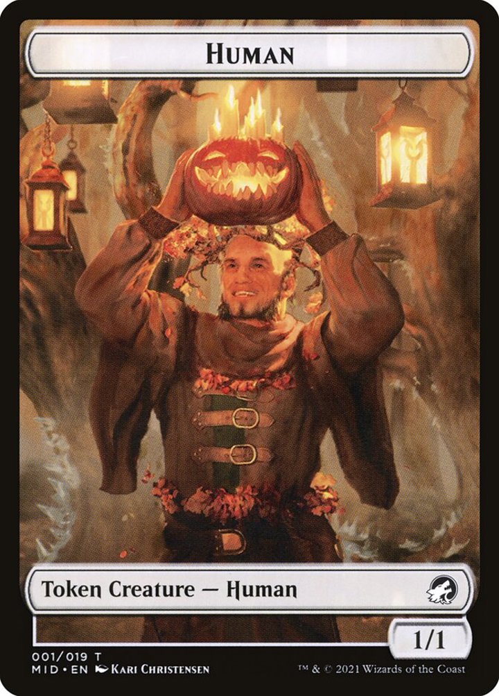 Human Token (White 1/1)