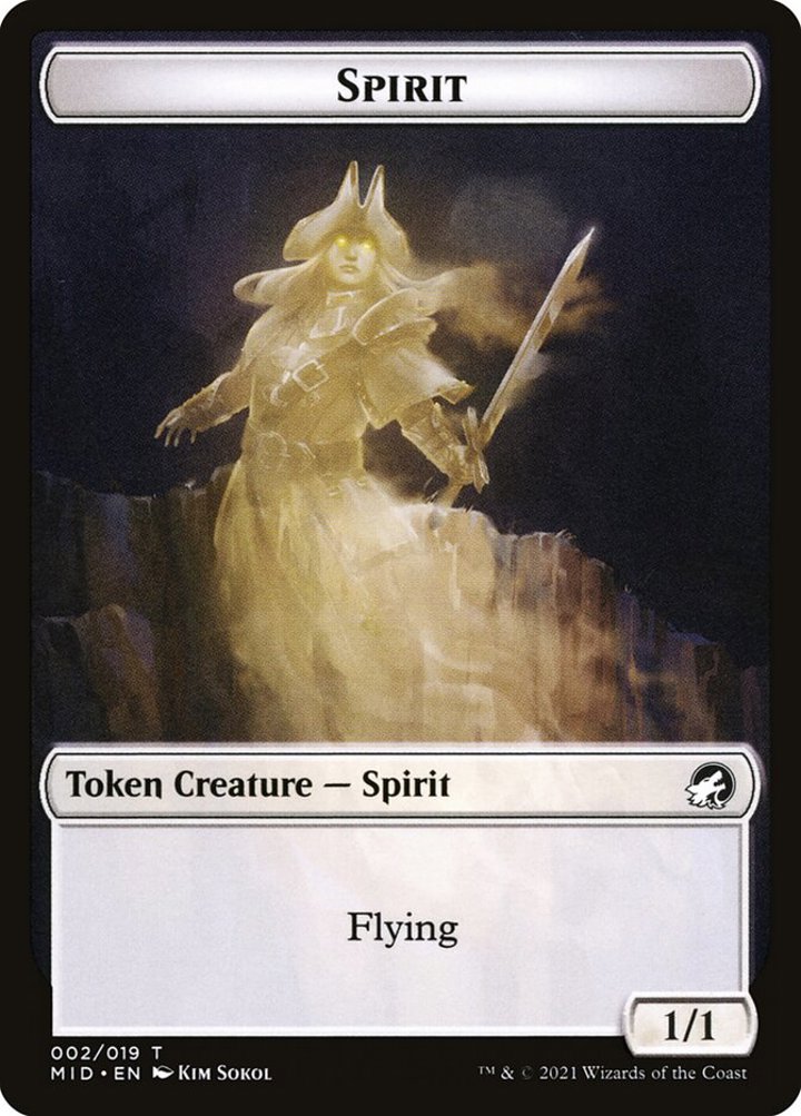 Spirit Token (White 1/1)