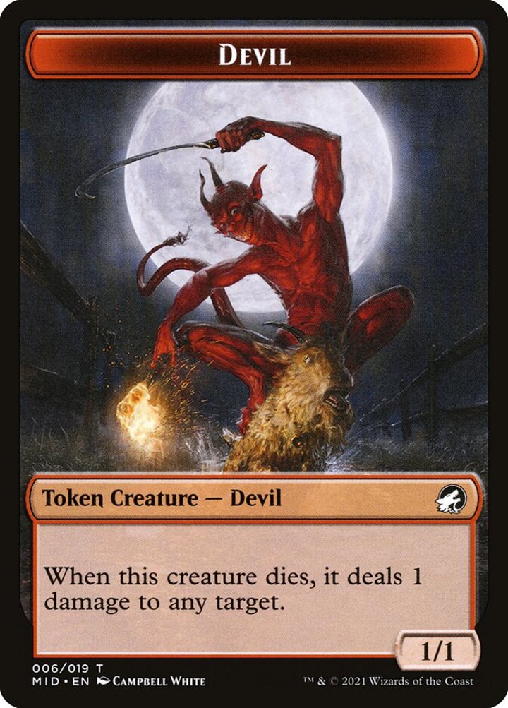 Devil Token (Red 1/1)