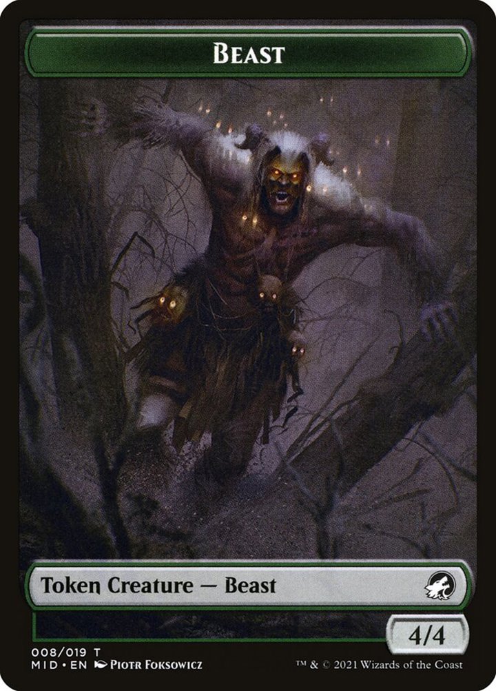 Beast Token (Green 4/4)