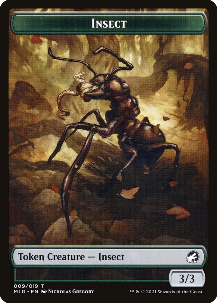 Insect Token (Green 3/3)