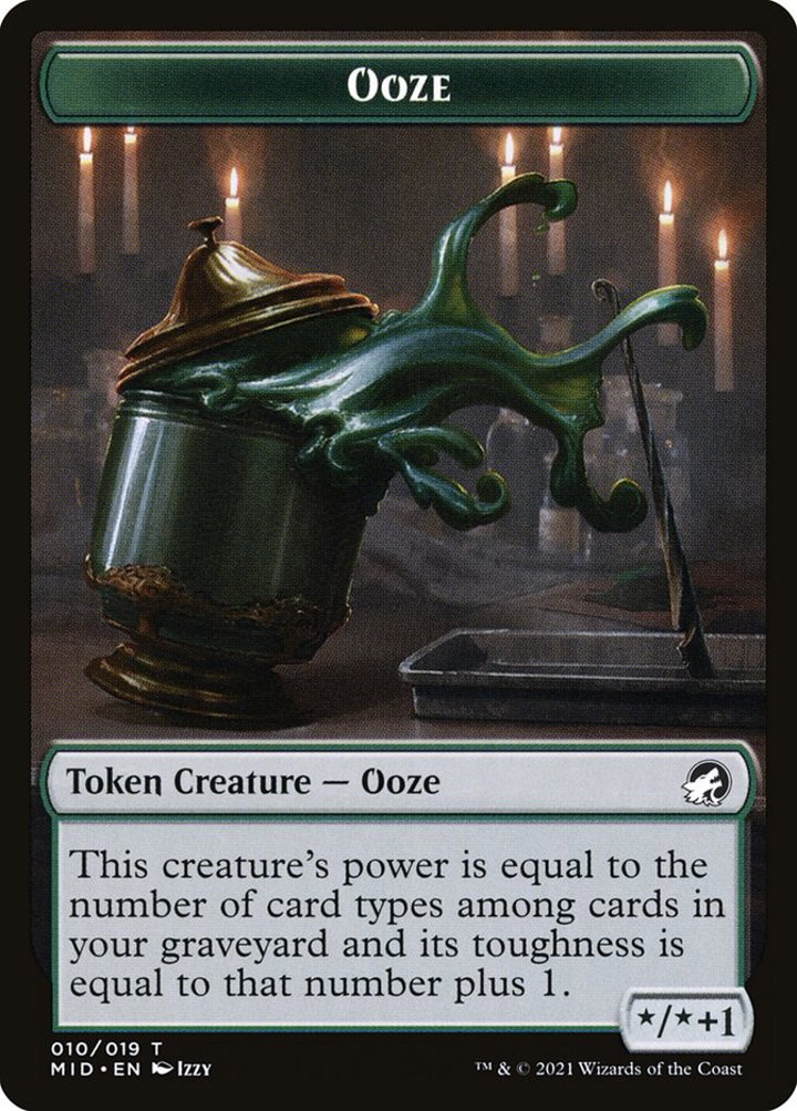 Ooze Token (Green */*+1)