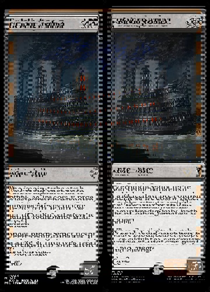 Foreboding Steamboat