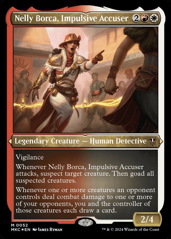 Nelly Borca, Impulsive Accuser (V.2)