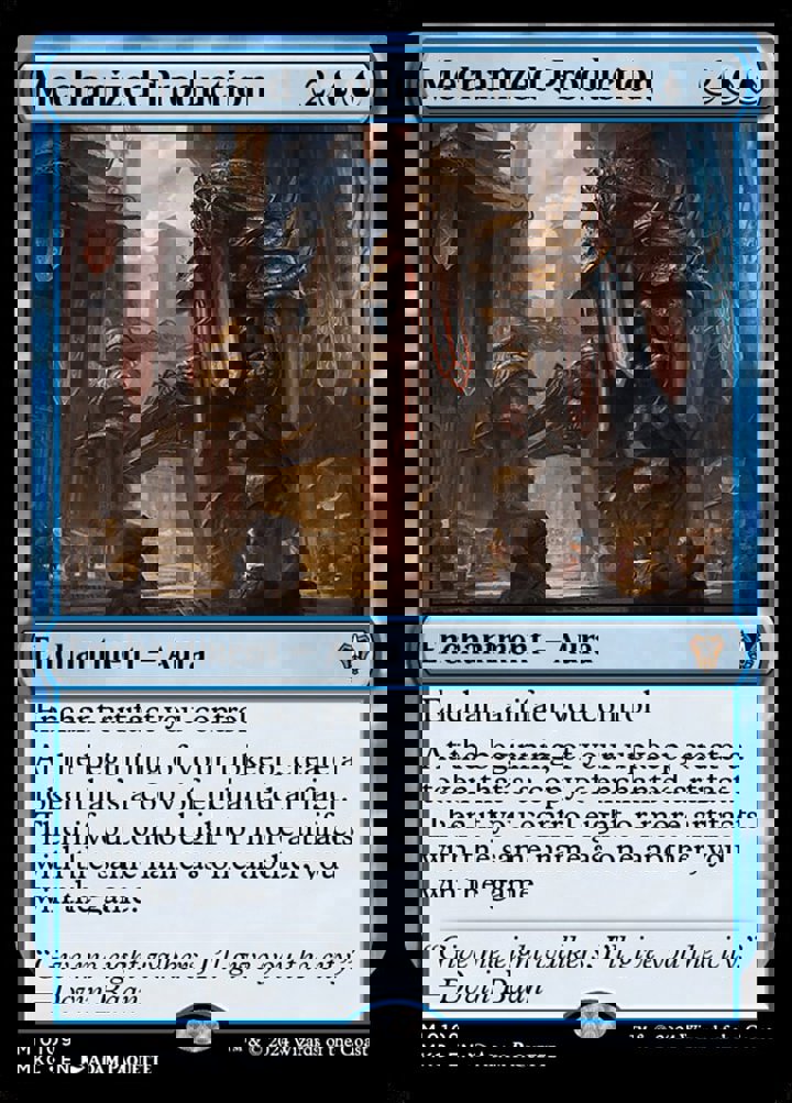 Mechanized Production