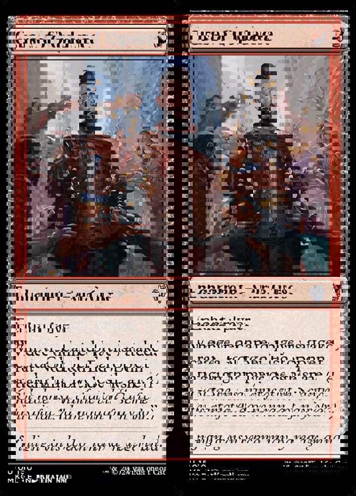 Curse of Opulence