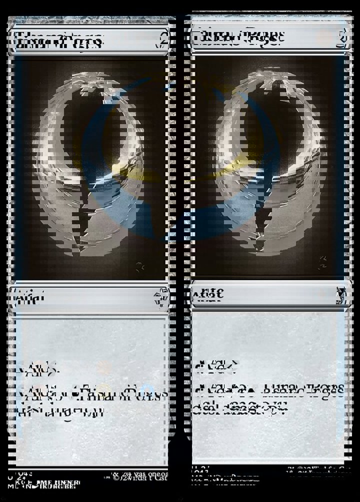 Talisman of Progress