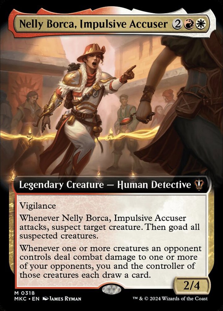 Nelly Borca, Impulsive Accuser (V.1)