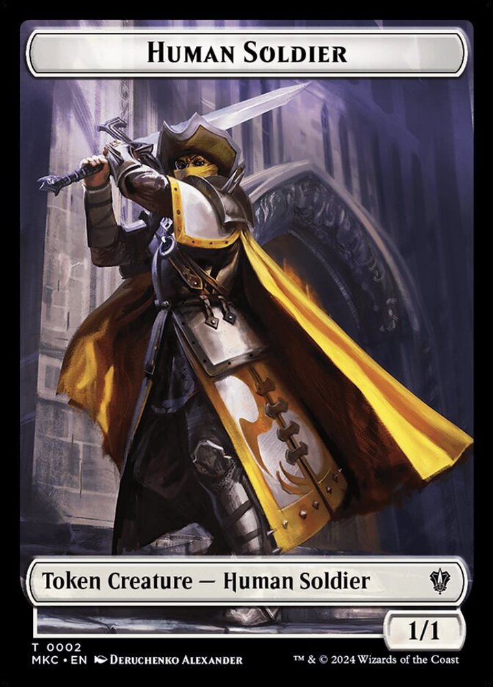 City's Blessing // Human Soldier Token (W 1/1)