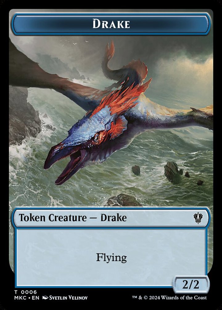 Drake Token (U 2/2) // Koma's Coil Token (U 3/3)