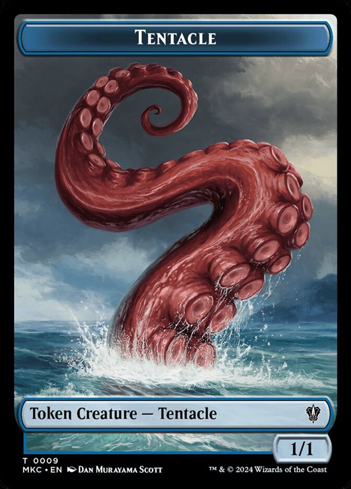 Tentacle Token (U 1/1) // Koma's Coil Token (U 3/3)