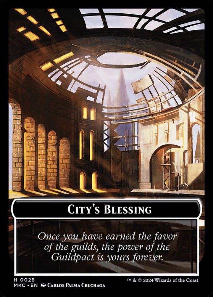 City's Blessing // Human Soldier Token (W 1/1)