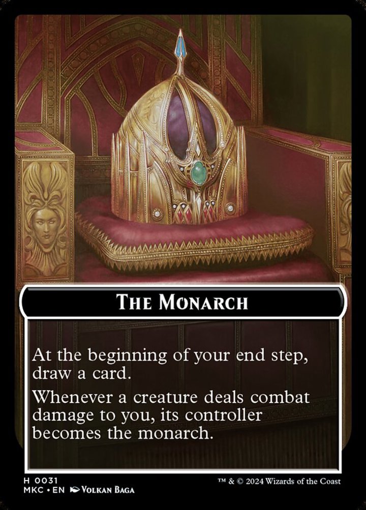 Gold Token // The Monarch