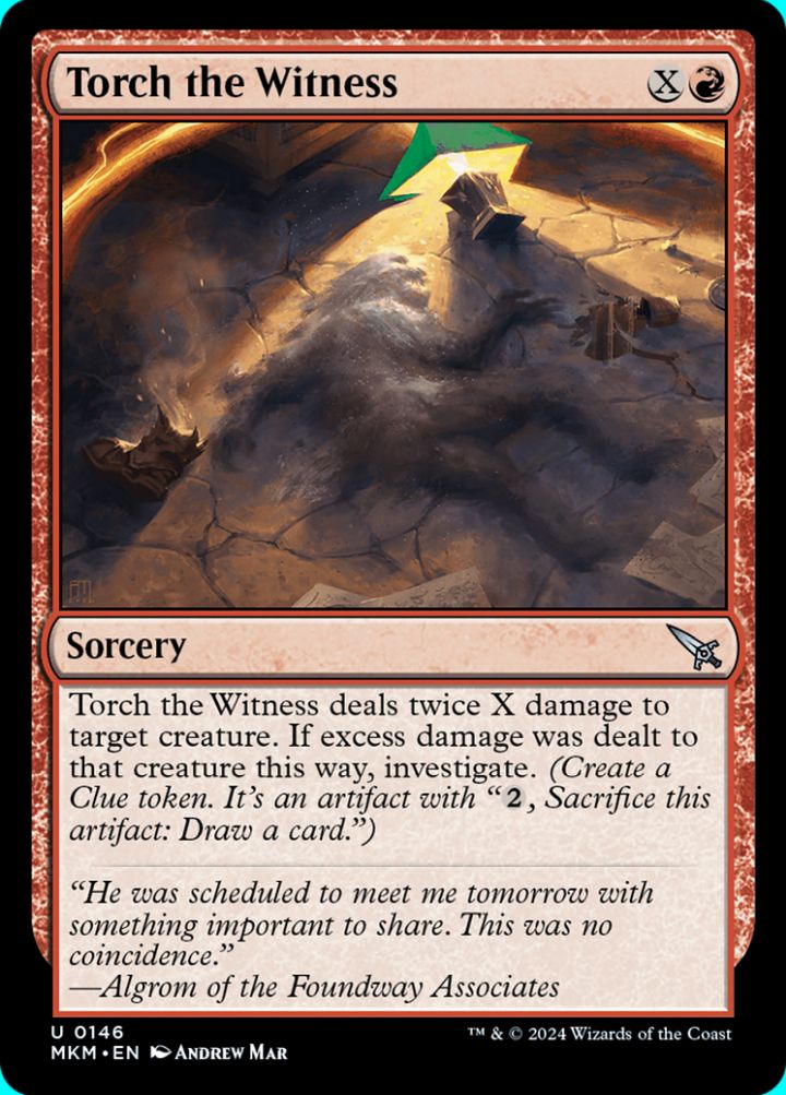 Torch the Witness (V.2)