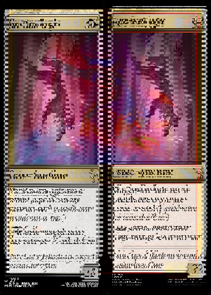 Rune-Brand Juggler
