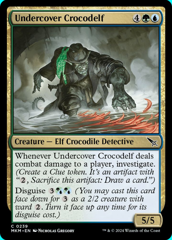 Undercover Crocodelf (V.2)