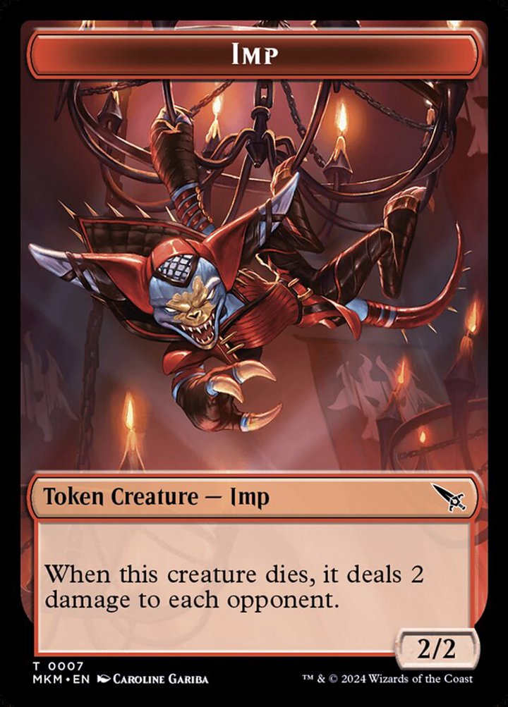 Imp Token (Red 2/2)