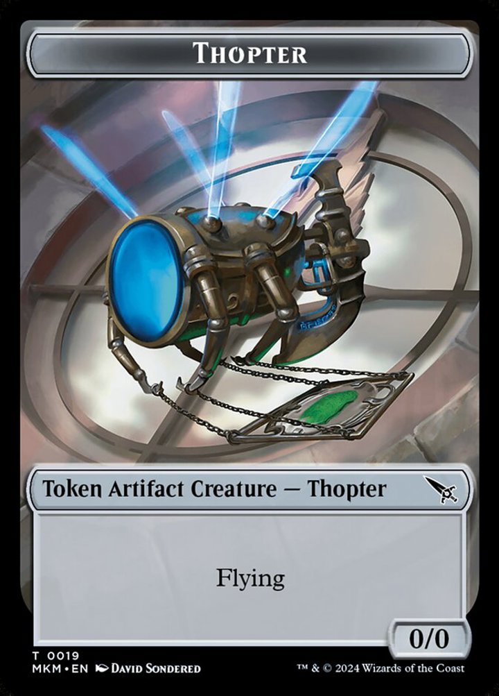 Thopter Token (Artifact 0/0)